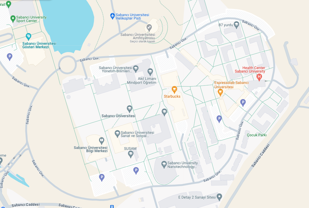 kampüs haritası